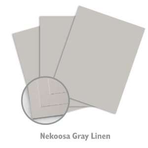  Nekoosa Linen Gray Paper   500/Ream