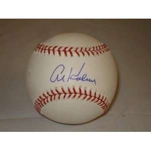  Autographed Al Kaline Ball   Autographed Baseballs Sports 