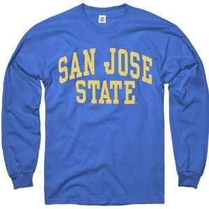  San Jose State Spartans Royal Arch Long Sleeve T Shirt 