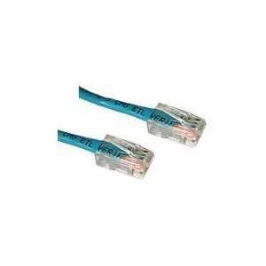   350 MHZ ASSEMBLED PATCH CABLE BLUE 100PK Wired TSB 568B Jacket PVC