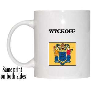    US State Flag   WYCKOFF, New Jersey (NJ) Mug 