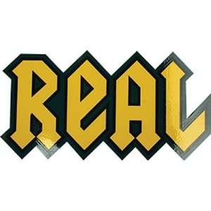 Real New Deeds Large Decal Single Skateboarding Decals  