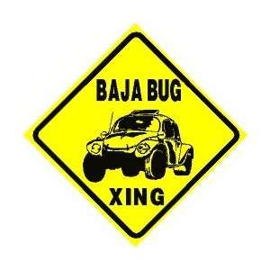  BAJA BUG CROSSING car mud buggy sport sign