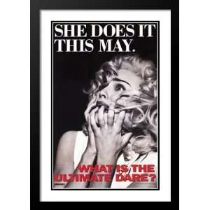  Madonna Truth or Dare Framed and Double Matted 32x45 Movie 