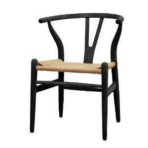  Wishbone Chair   Black Wood Y Chair