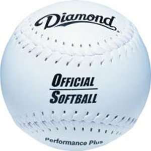  Diamond Official Game And Practice Softballs WHITE 11 