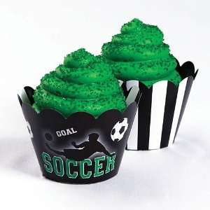  Soccer Reversible Cupcake Wraps(tm)