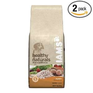Iams Healthy Naturals Puppy Food, 7 Pound Bags (Pack of 2)  