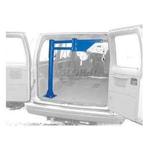 Manual Lift Low Profile Van & Truck Jib Crane 400 Lb. Capacity  