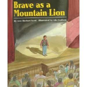  Brave As a Mountain Lion Ann Herbert/ Coalson, Glo (ILT 