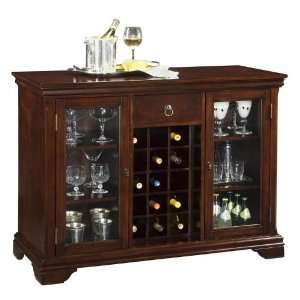  Bar Cabinet with Slide Open Top in Cherry Finish 