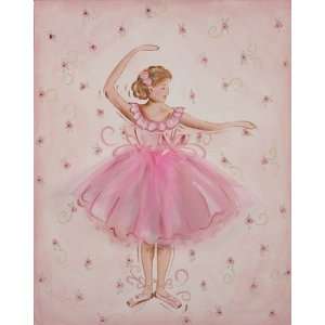  Tutu Ballerina Hand Painted Art Baby