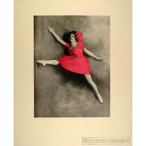  1912 Print Rayo Ballet Dance Dancer American Ballerina 