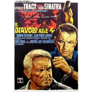  The Devil at 4 OClock Poster Movie Italian 27x40