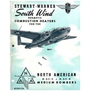   Aviation B 25 Aircraft Heaters Manual North American Aviation Books