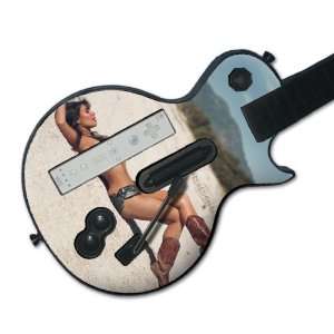   MS KARD30027 Guitar Hero Les Paul  Wii  Kim Kardashian  Cowgirl Skin