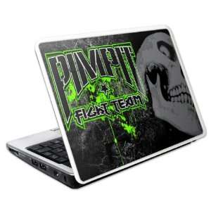 Music Skins MS PIMP10021 Netbook Small  8.4 x 5.5  Pimpit  Green Skull 