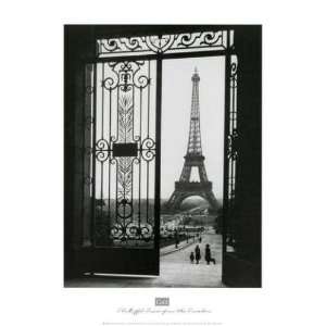   Gall   The Eiffel Tower From The Trocadero Canvas