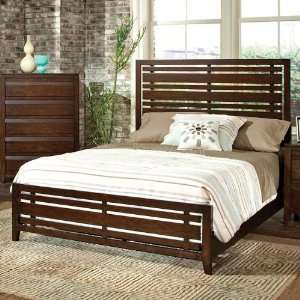   Furniture Drake Slat Bed (Espresso) 941 eslat bed