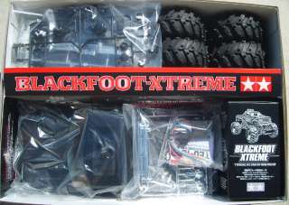 BLACKFOOT XTREME KIT Off Road 1/10 Scale 2wd RC Monster Truck Tamiya 