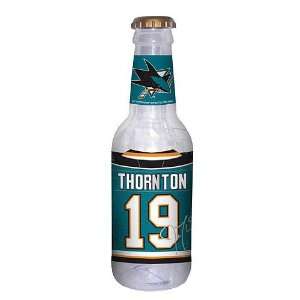   San Jose Sharks Joe Thorton Beer Bottle Coin Bank