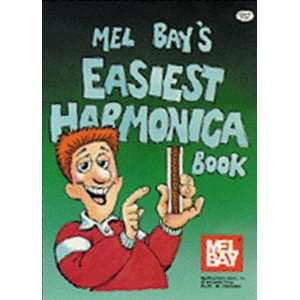  Mel Bay Easiest Harmonica Book Musical Instruments
