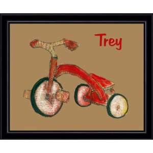  TRICYCLE PERSONALIZED WALL ART