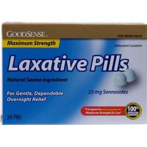   Sense Maximum Strength Laxative Pills Case Pack 24