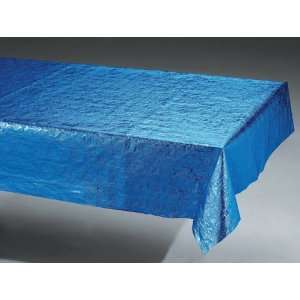  Metallic Blue Banquet Table Covers 