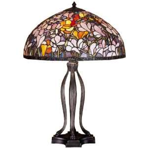  30H Tiffany Magnolia Table Lamp