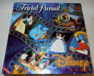 PB Disney Trivial Pursuit Game Animated Picture Edition 6+ Kids 