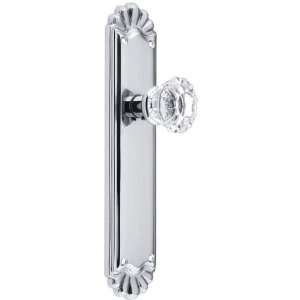  Trenton Door Set With Fluted Crystal Knobs Double Dummy 