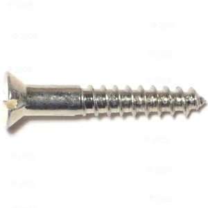    6 x 7/8 Slotted Flat Wood Screw (72 pieces)