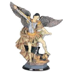  Bareggio Collection   Statue   Saint Michael   Poly Resin 