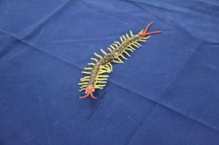   Silicone 6 Centipede Simulation Animal model Halloween toy Tricky