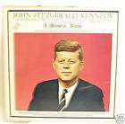 JFK John Fitzgerald Kennedy Memorial Album Speaches  