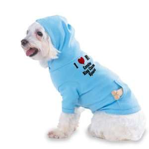 Love/Heart Cavalier King Charles Spaniel Hooded (Hoody) T Shirt with 