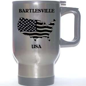 US Flag   Bartlesville, Oklahoma (OK) Stainless Steel Mug 