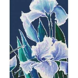  Irises   Cross Stitch Pattern Arts, Crafts & Sewing