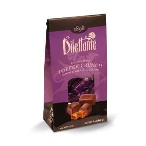 Dilettante Toffee Crunch Truffle Cremes No. 39   5 oz Tent Bag  