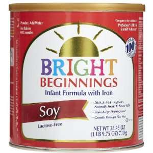 Bright Beginnings Soy Based Formula Grocery & Gourmet Food