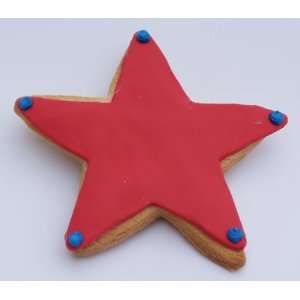 Star Decorated Cookie  Grocery & Gourmet Food