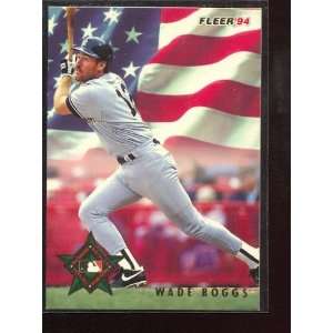  1994 Fleer All Stars #4 Wade Boggs Sports Collectibles