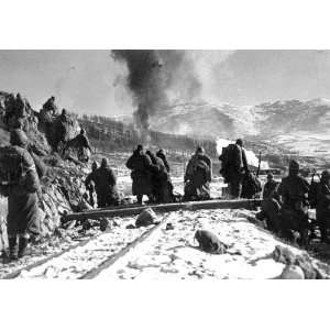   of US Marines Breaking Out of Chosin Reservoir 1950 