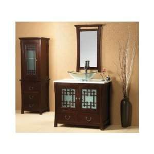  Orient Kumi 36 Bathroom Vanity in Vintage Walnut