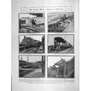  1906 TRAIN CRASH SALISBURY LEUCHARS STANGER NATAL WAR 