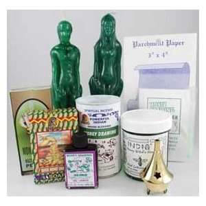 Candle Spell Kit MONEY DRAWING KIT