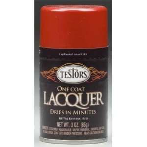  Testors 1837M 1 Coat Laquers Rev Red Toys & Games