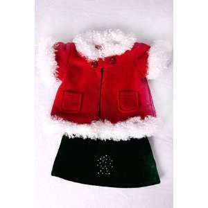  20071 Red Christmas Coat & Skirt Clothes for 14   18 
