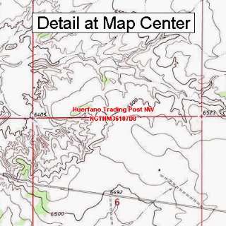  USGS Topographic Quadrangle Map   Huerfano Trading Post NW 